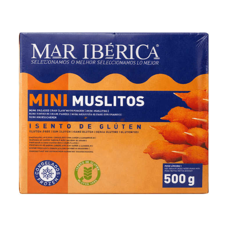 Mini Muslitos Do Mar Sem Glúten Mar Ibérica 5Kg