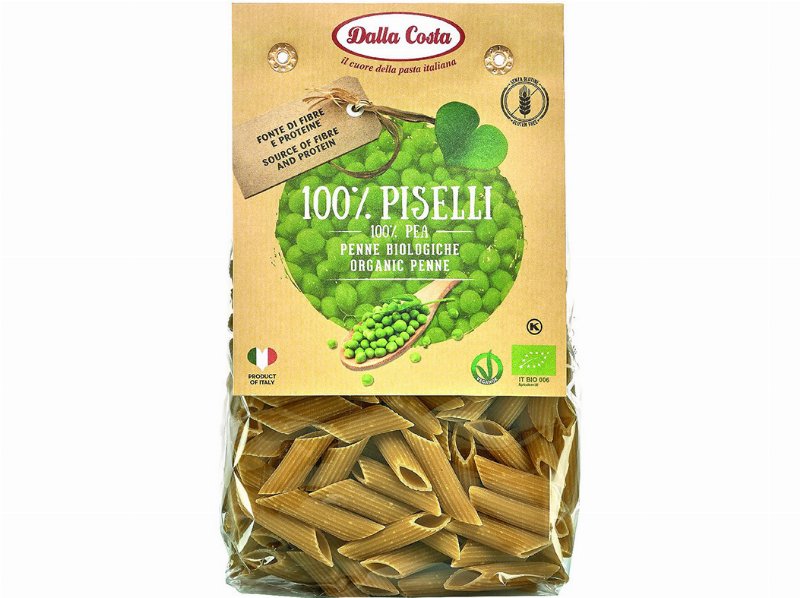 Penne Dalla Costa De Ervilhas Bio Sem Glúten 250 g