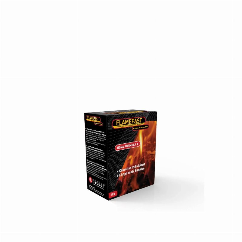 Flamefast Acendalha Individual Branca 18 Un