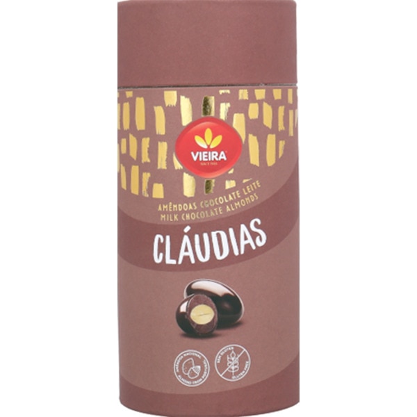 Amêndoas Cobertas De Chocolate Claudias 180 g