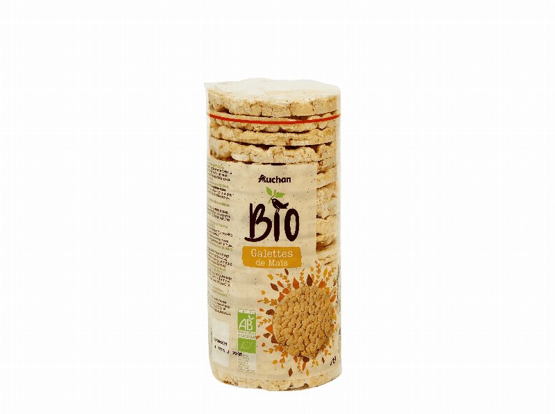 Tortitas Auchan Bio Milho 130 g