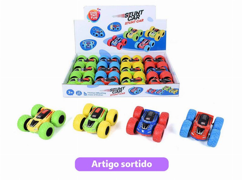 Veículo Stunt Car One Two Fun Modelo Sortido