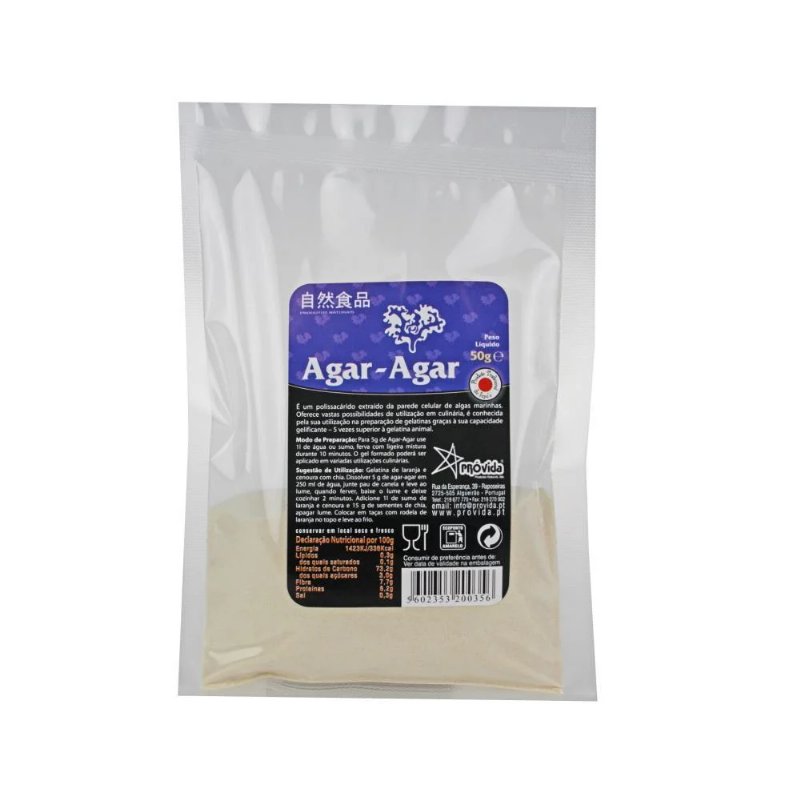 Alga Agar Próvida 50 g