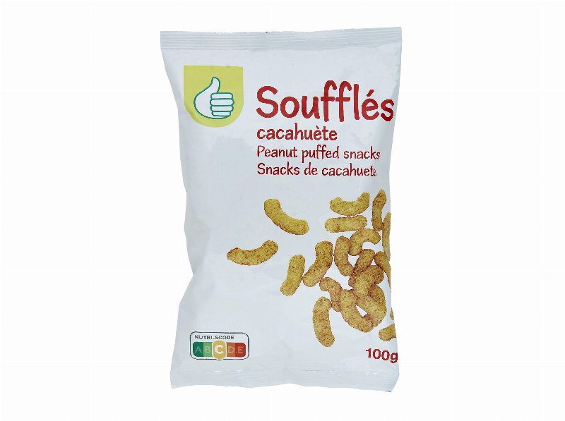 Snacks De Milho Polegar Com Amendoim 100 g