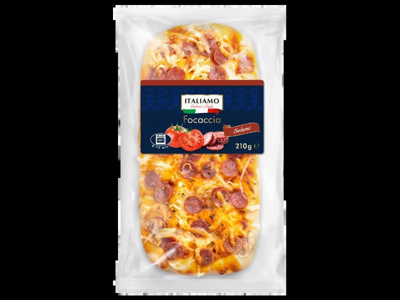 Focaccia Caprese/ Salame