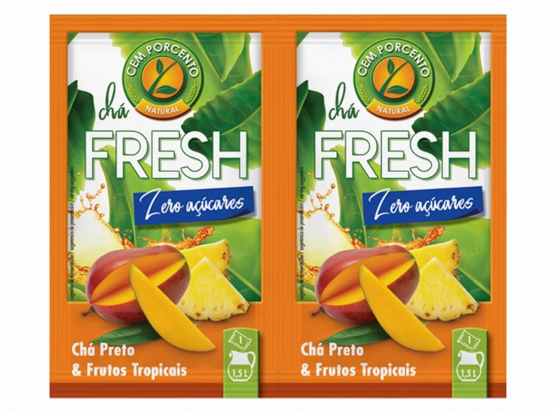 Chá Fresh Cem Porcento Frutos Tropicais 18 g