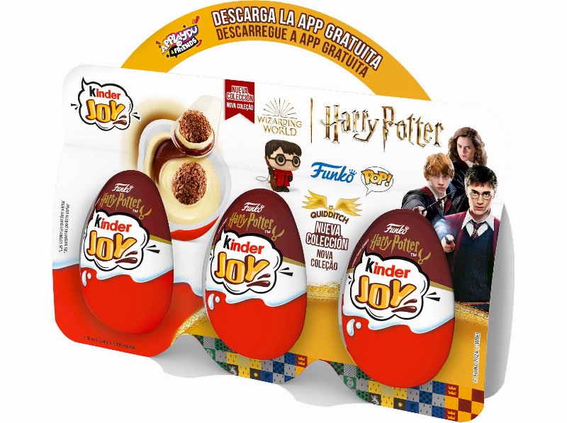 Ovo De Chocolate Kinder Joy T3 Com Surpresa 60 g