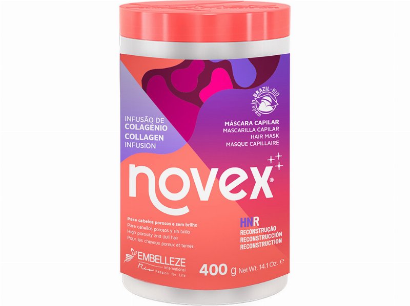 Máscara Novex Infusão De Colagénio 400 ml