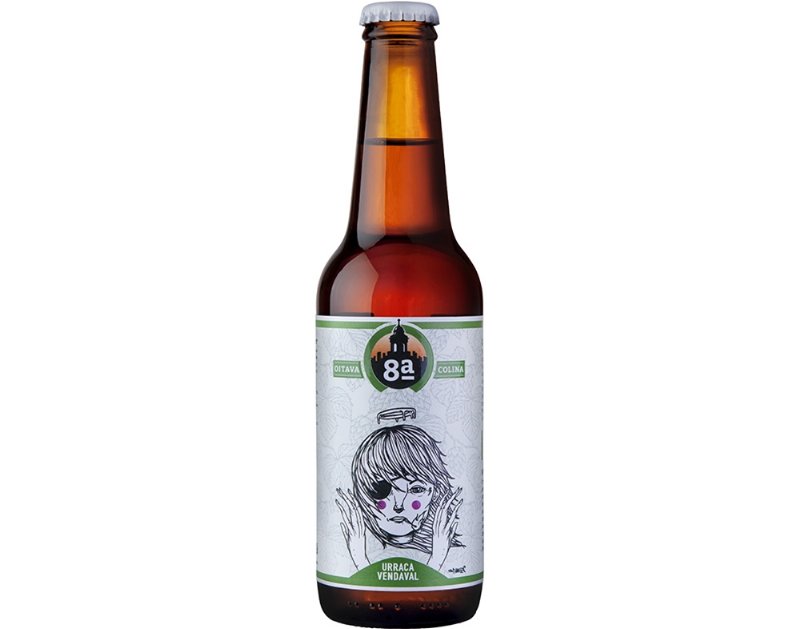 Cerveja 8ª Colina Urraca Vendaval Ipa 0.33 l