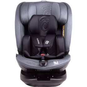 Cadeira Auto I-Size 40-150Cm Isofix Rotativa Cinza Panafix Asalvo