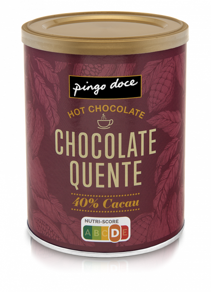 Chocolate Quente 40% Cacau Pingo Doce 0.28Kg