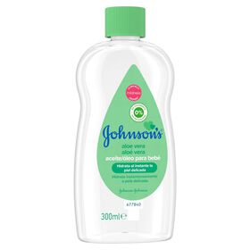 Óleo Suave Aloe Vera Johnson's Baby 300 ml