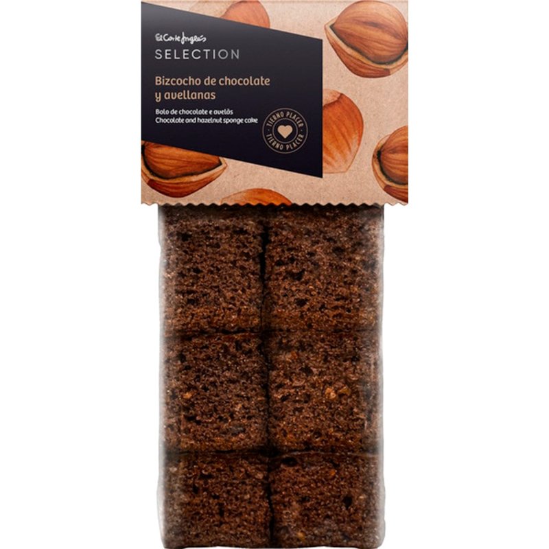 Bolo De Chocolate E Avelãs 350 g