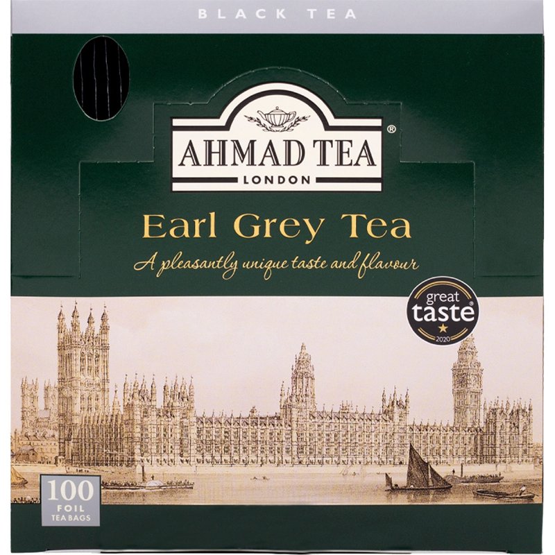 Chá Preto Earl Grey 100 unidades