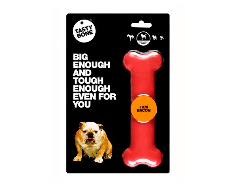 Brinquedo Cão Tastybone Bacon Grd