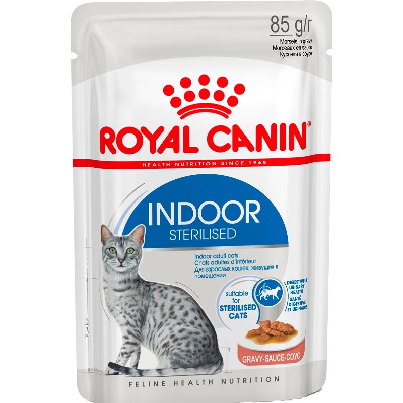 Alimento Húmido Para Gato Esterilizado Indoor 85 g