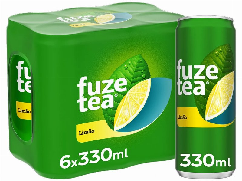 Ice Tea Fuze Tea Limão 6X0.33 l (Sdr)
