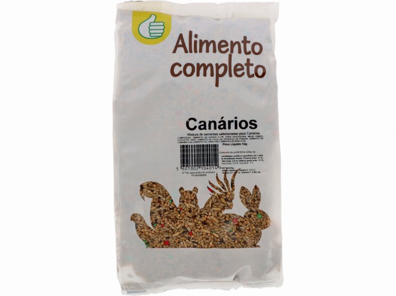 Comida Para Canários Polegar Mistura De Sementes 1 kg