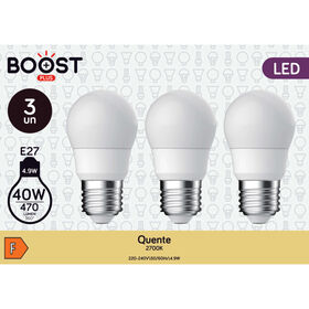 Lâmpada Led Standard E27 2700K 40W Boost 3 Un