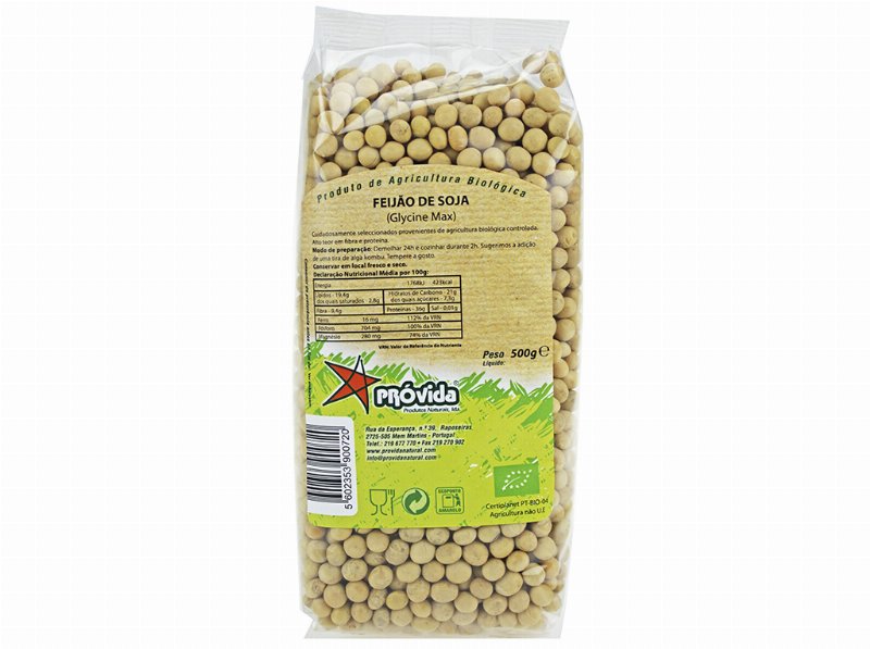 Feijão De Soja Próvida Seco Bio 500 g