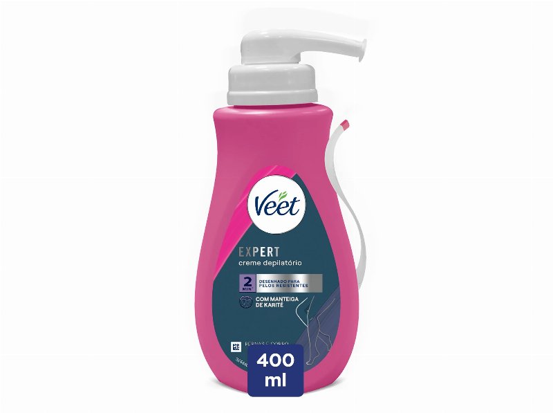 Creme Depilatório Veet Expert Pernas E Corpo 400 ml