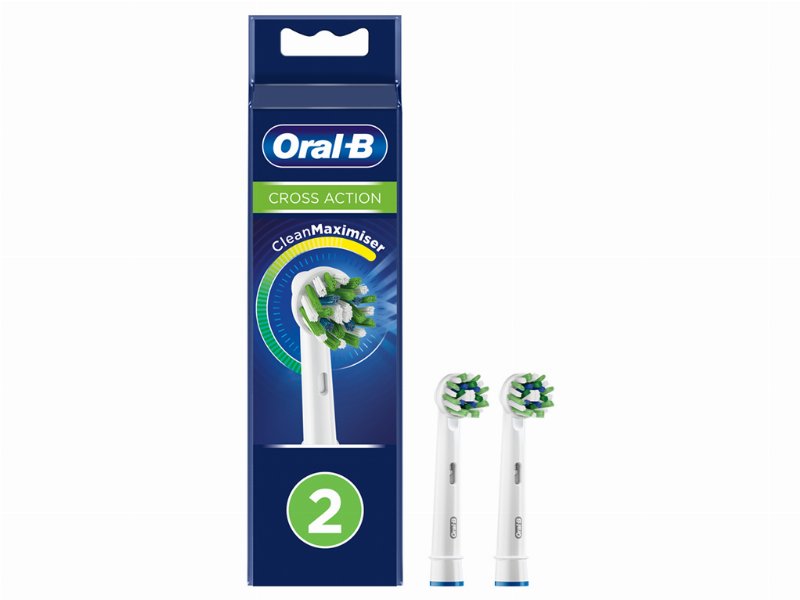 Recarga Oral B Escova Eléctrica Cross Action 2Un