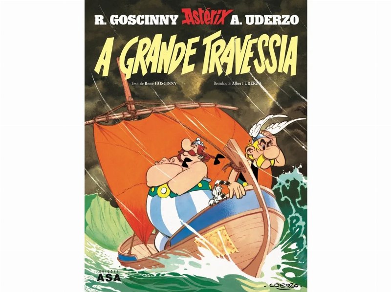 Livro Astérix A Grande Travessia Nº22