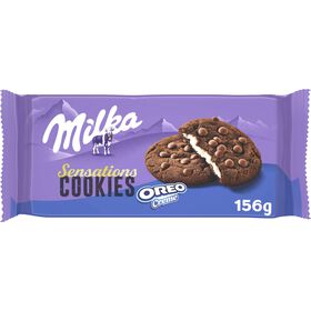 Bolachas Cookies Sensations Oreo Milka 156 gr