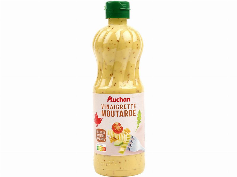 Molho Auchan Para Saladas Vinagrete E Mostarda 500 ml