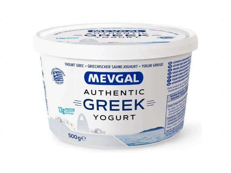 Iogurte Mevgal Grego Natural 10% Meio Gordo 500 g