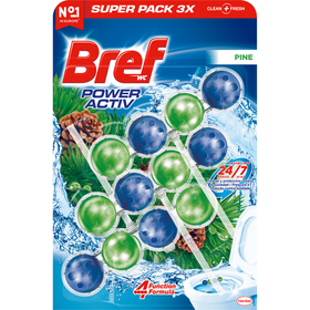 Bloco Sanitário Power Activ Pinho Bref 3 Un