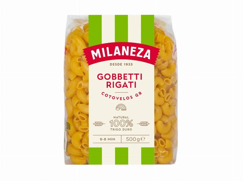 Cotovelos Milaneza Grossos Riscados 500 g