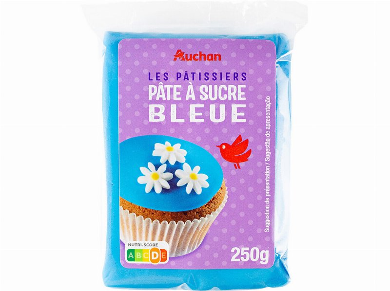 Pasta De Açúcar Auchan Azul 250 g