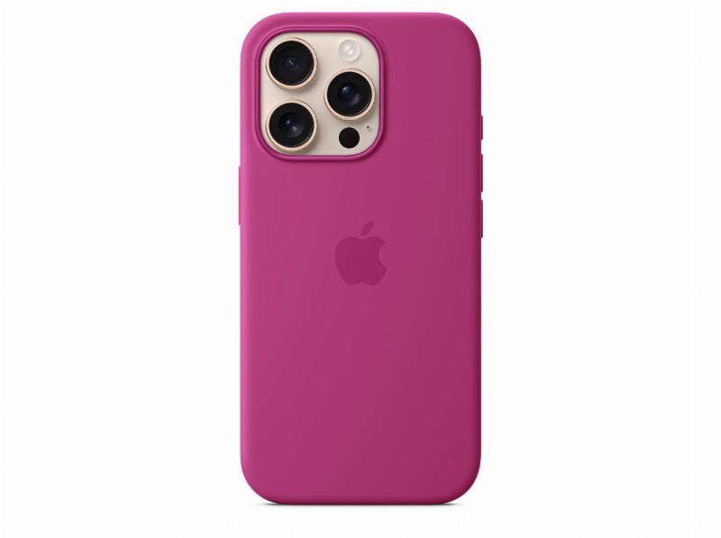 Capa Silicone Fucsia Apple Myyn3Zm/A Iphone 16 Pro