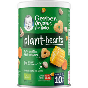 Snack Para Bebé Milho, Feijão E Cenoura +10M Gerber 35 gr