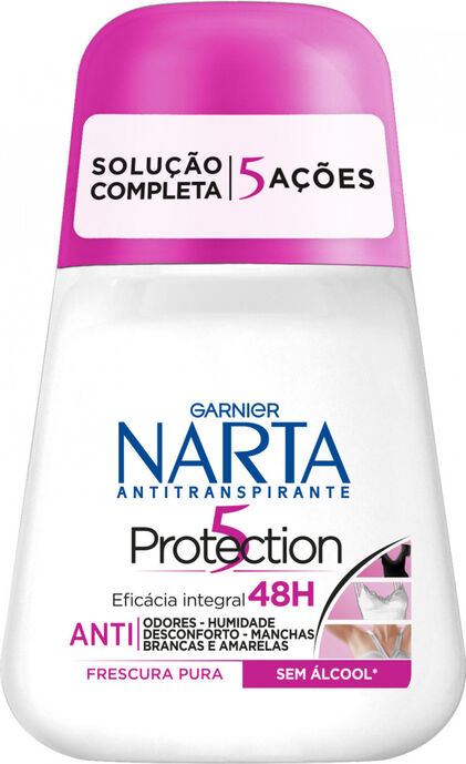 Desodorizante Roll-On Narta Protection 5 Garnier 0.05L