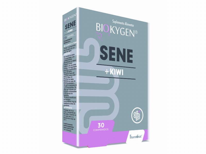 Suplemento Biokygen Sene + Kiwi 30 Comp