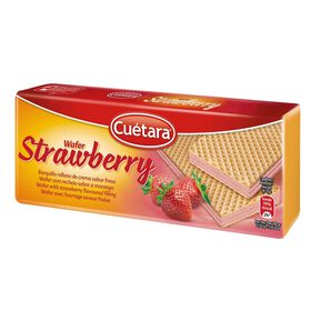 Bolachas Wafers Com Recheio De Morango Cuétara 150 gr