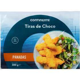 Tiras De Choco Panadas Congeladas Continente 300 gr