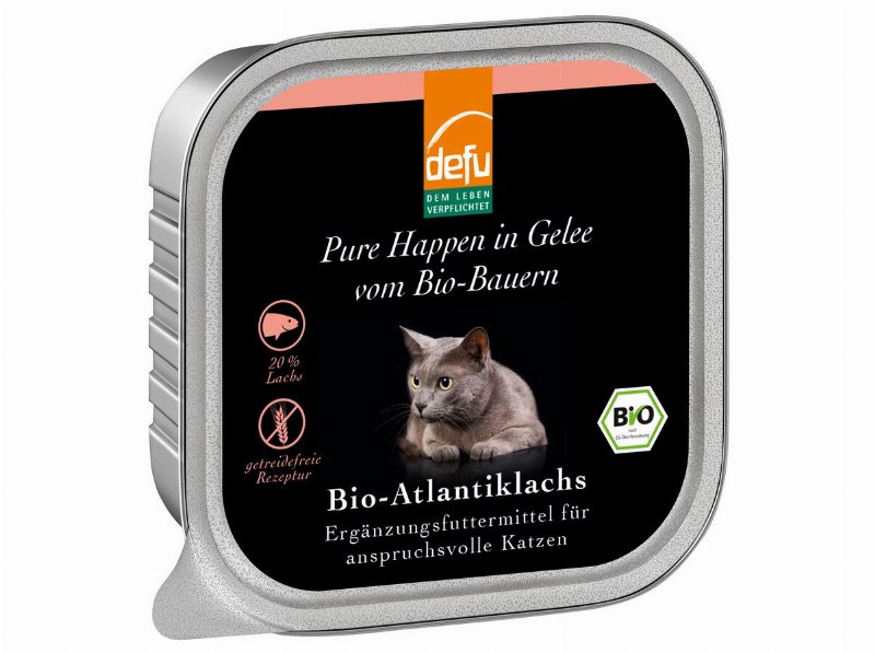 Comida Húmida Bio Gato Defu Salmão Em Geleia 100 g