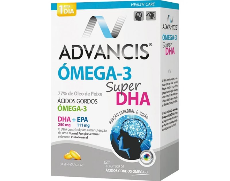 Suplemento Advancis Omega 3 Super Dha 30 Capsulas