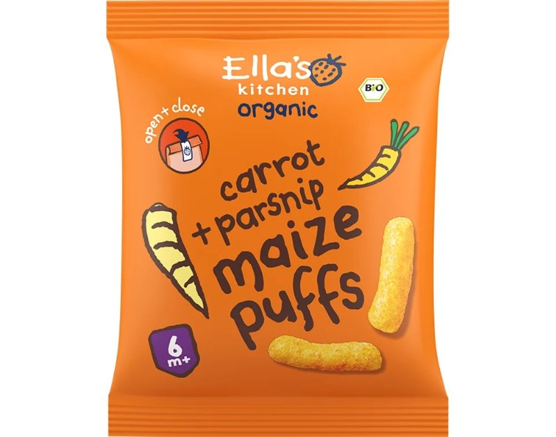 Snack Ella's Kitchen Cenoura E Pastinacas 20 g