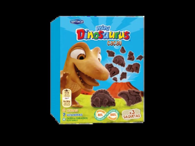 Artiach Mini Dinosaurus De Chocolate/ Cereais