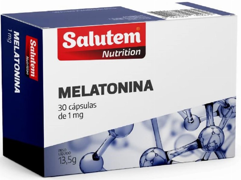 Suplemento Salutem Melatonina 30 Cápsulas
