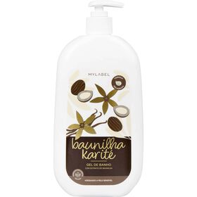 Gel De Banho Baunilha E Karité Mylabel 750 ml