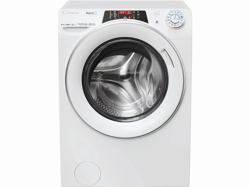 Máquina De Lavar E Secar Roupa Candy Row 4856Dwms7-S (8/5 kg D Branco)