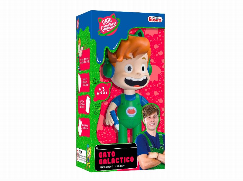 Gato Galáctico - Boneco