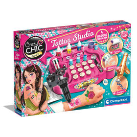 Clementoni - Kit De Tatuagens Crazy Chic