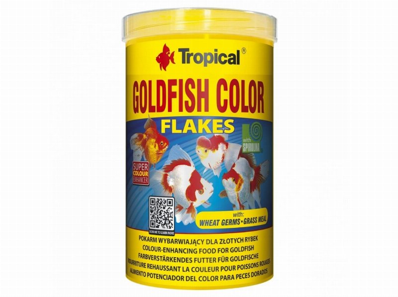 Comida Peixes Tropical Goldfish Color 250 ml