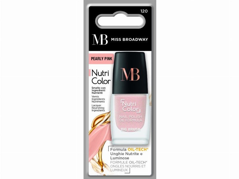 Verniz Mb Milano Unhas Pearly Pink Un
